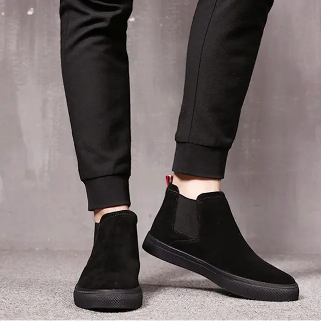 US $25.86 High Top Sneakers Men Breathable Fashion Vulcanize Shoes Male Lace Up Shoes Trainers Tenis Masculin