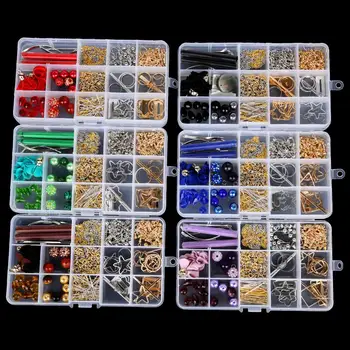 

Fashion Jewelry Findings Clasp Pins Jumping Rings Tassel Beads Earring Hooks Set for DIY Jewelry Making Supplies