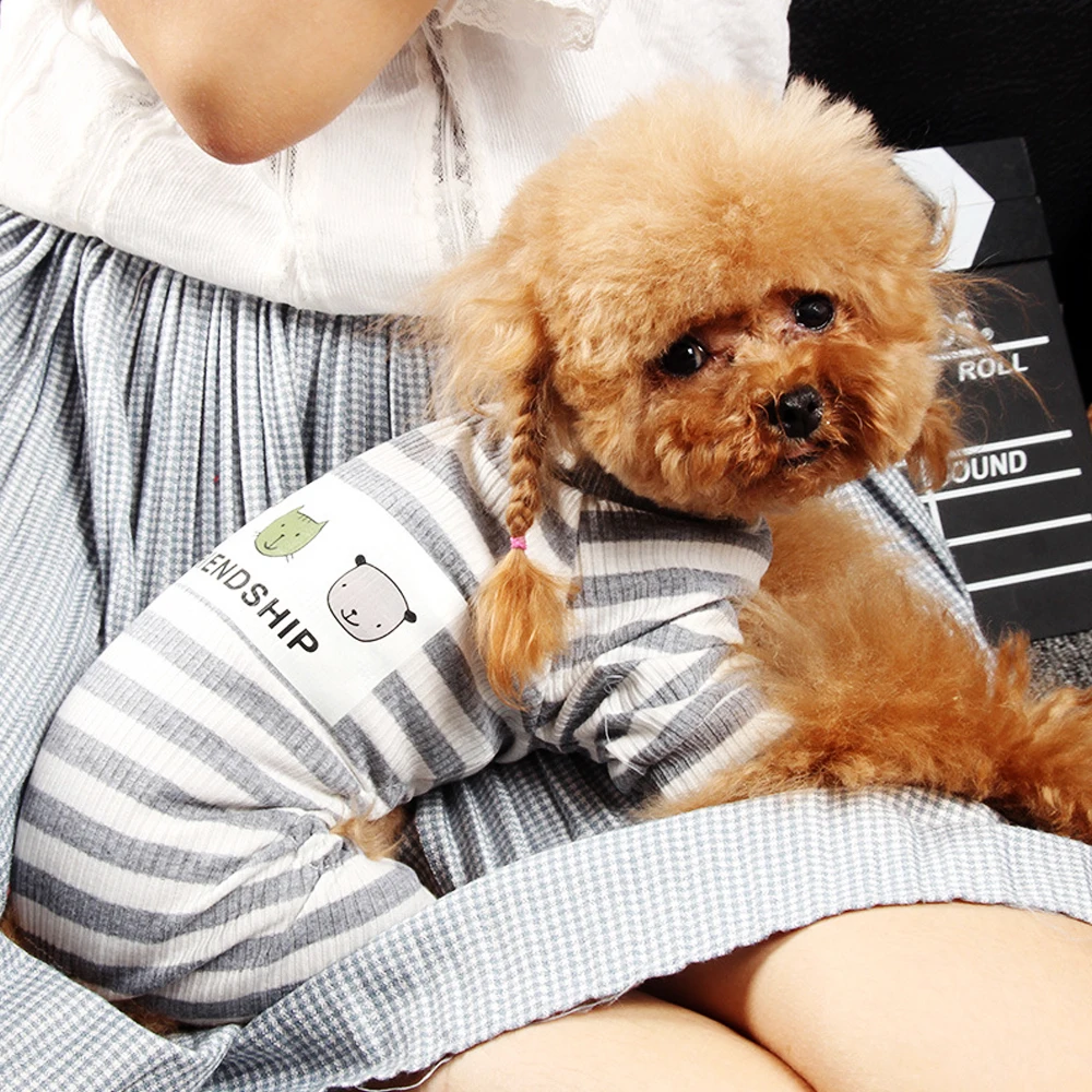 Маленький Средний костюм для собаки одежда Пижама Одежда для собак товары собачья Пижама комбинезон одежда для собак Пижама
