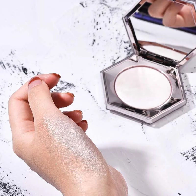 

2 Colors Bronze Highlighter Illuminator Makeup Glow Kit Face Brightener Contouring Liquid Highlight Powder Palette Mashedpotato