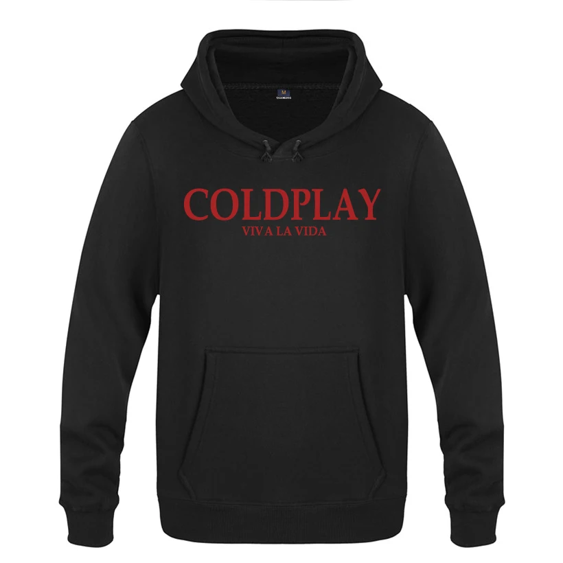 Viva la vida-COLD PLAY Coldplay Rock толстовки мужские мужские с капюшоном флисовый пуловер толстовки