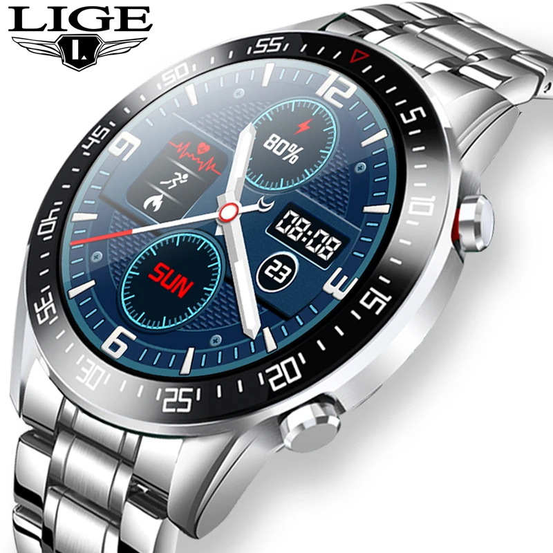 LIGE 2020 high quality Full circle touch screen