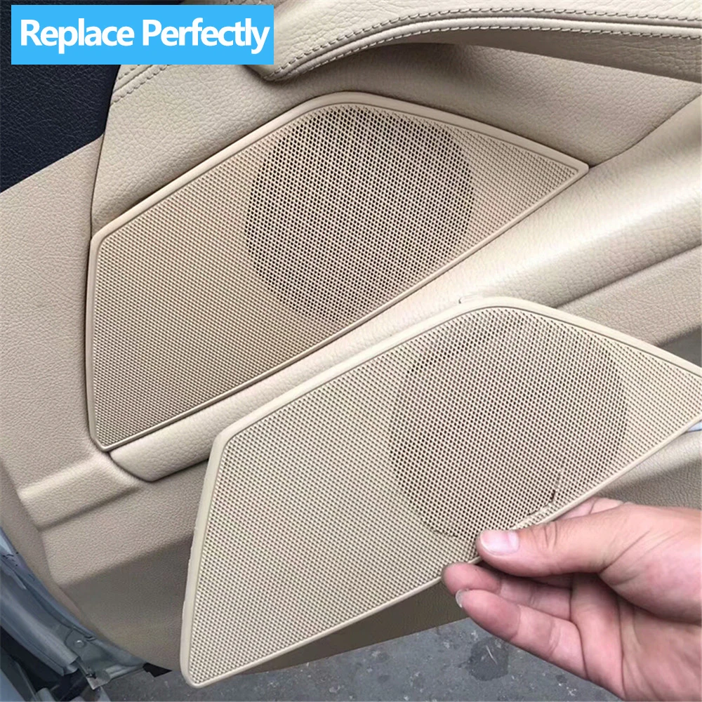 LHD Interior Front Left Right Door Upgraded Horn Loud Speaker Sound Audio Cover For BMW 5 Series F10 F11 F18 520 523 525 530 audio speakers kit,midrange speakers,audio speaker adapter