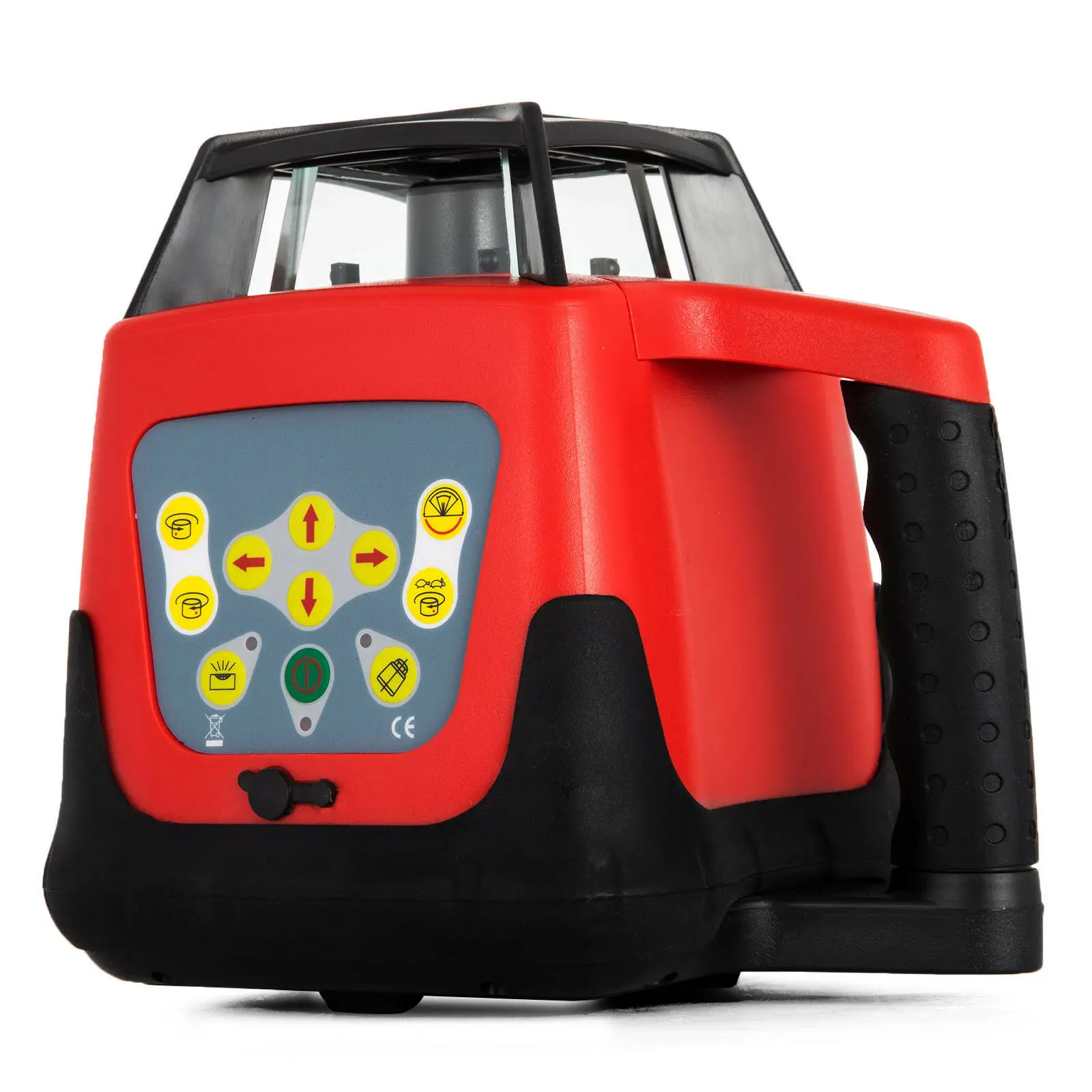 Leveling Rotary Rotating Laser Level Red Beam Electronic Selfleveling