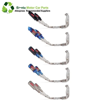 

Free Shipping Z1000 Z1 Ninja1000 2010-2016 Motorcycle Full Exhaust System Muffler Escape Modified Middle Link Pipe