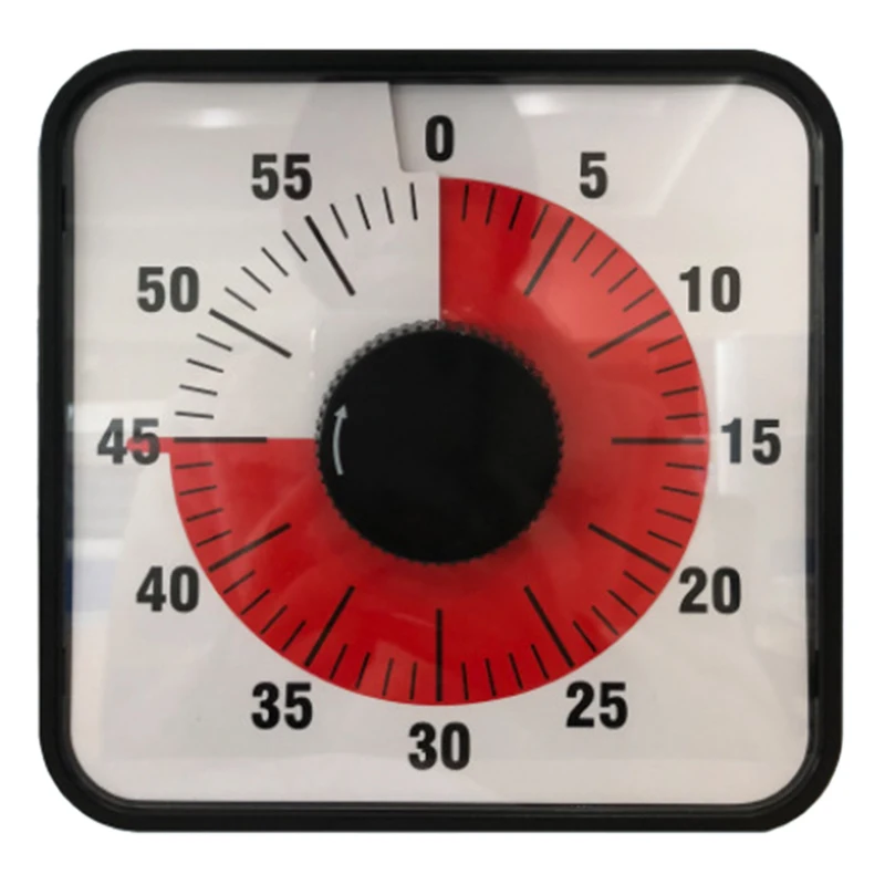 

Vision Timer 60 Minute Timing Hind Leg Stand Countdown Clock Kitchen Baking Timer for Classrooms or Meetings
