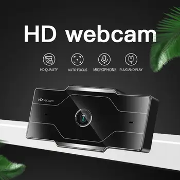 

2K 1080P HD Webcam Computer PC Web Camera With Mic Microphone For Live Broadcast Video Calling Conference Work