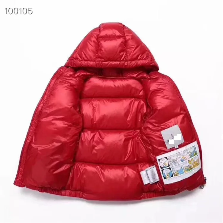 

2019 Winter New Style European And American-Style M Home Loose-Fit Padded Hooded down Jacket Men's And Women's Children's down C