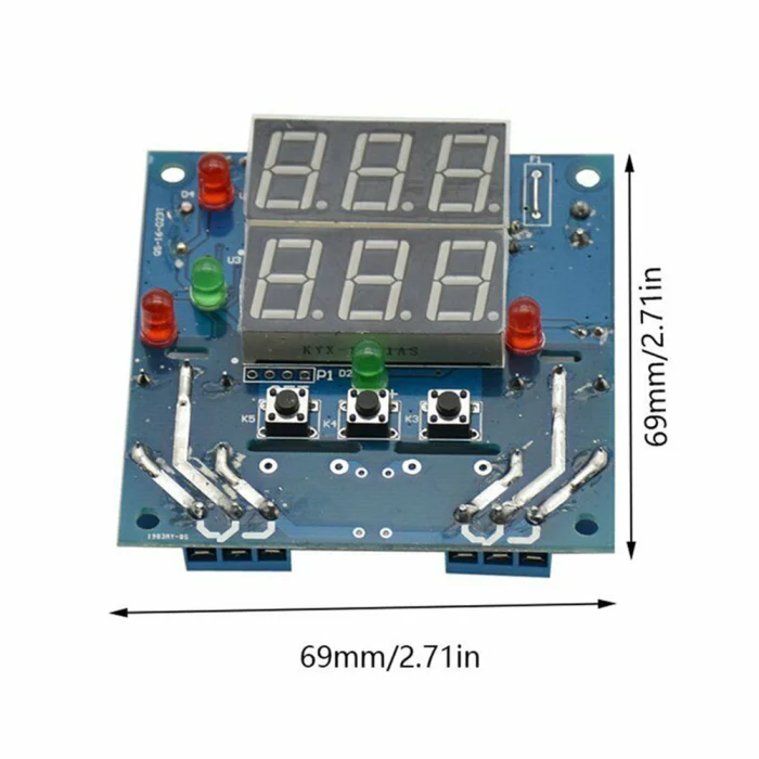 12V Интеллектуальный регулятор влажности воздуха релейный термостат модуль AC/DC JFlyer