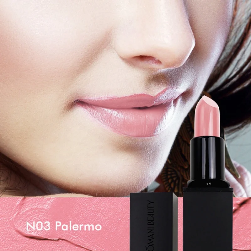 Woman Natural Moisturizing Lipstick Long Lasting Easy To Color Lipstick Cosmetic