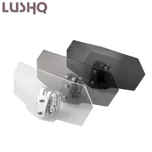 범용 오토바이 윈드 스크린 윈드 디플렉터 윈드 실드 yamaha xt660 rd 350 yzf600r mt 125 fz 16 mt 07 r15 v3 fz1 xt660x(China)