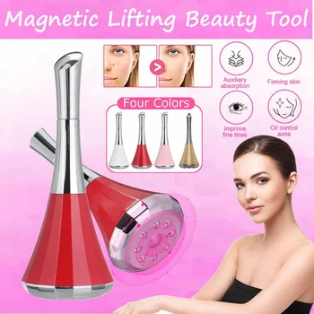 

Lifting Tighten Beauty Tool Magnetic Vibration Eye Massager Eye Bag Wrinkle Removal Face Slimming Serum Import Instrument