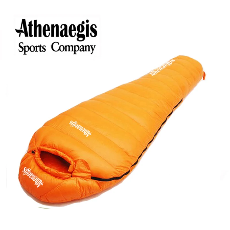 Спальный мешок Athenaegis для взрослых 1500 г с белым гусиным пухом|winter sleeping bag|down bagsleeping
