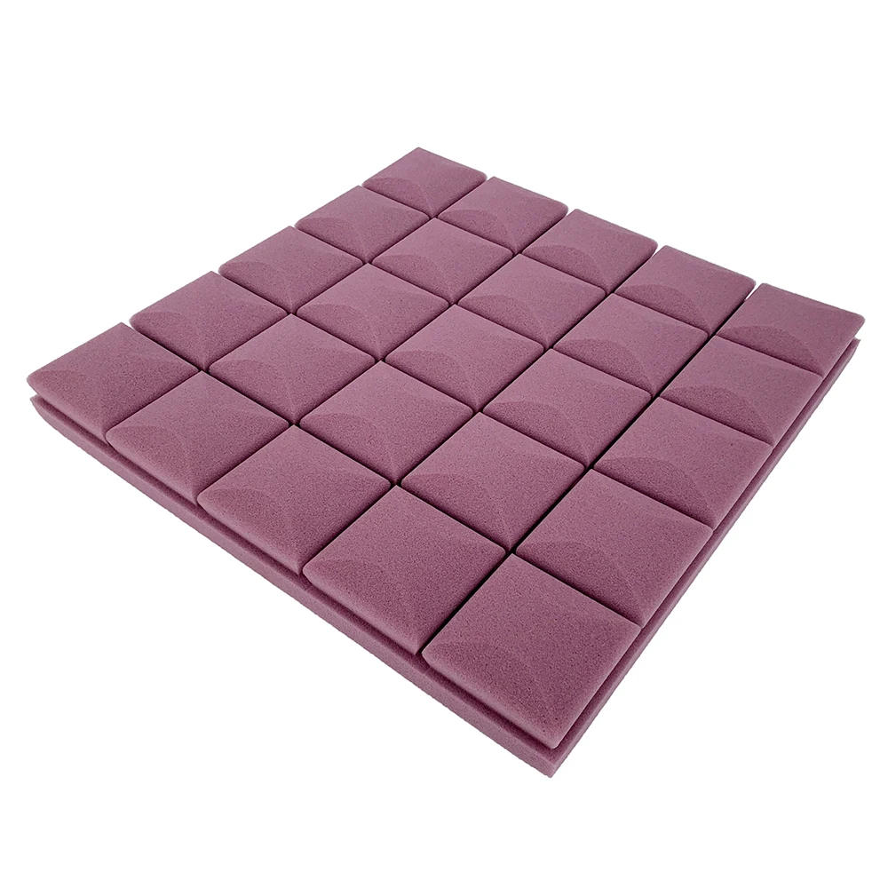 4pcs Studio Acoustic Foam Soundproof Foam Sound Absorption Treatment Panel Sound Wedge Protective Sponge Hardware soundproof foam