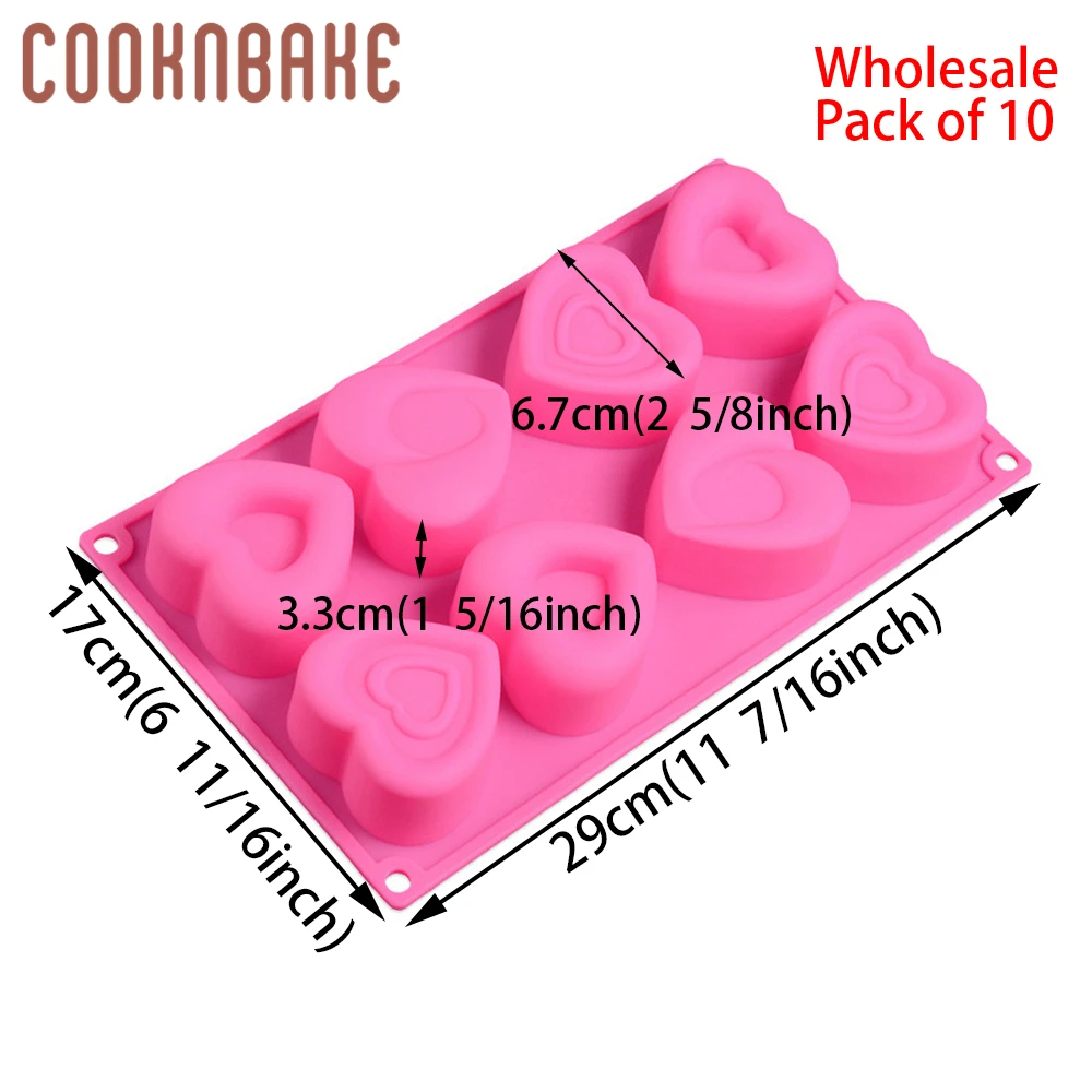 CDL-004 COOKNBAKE силиконовая форма для выпечки торта, выпечки, квадратная форма для мыла ручной работы, шоколадные конфеты, желе, форма для выпечки хлеба, украшения торта, инструмент - Цвет: CDL-004