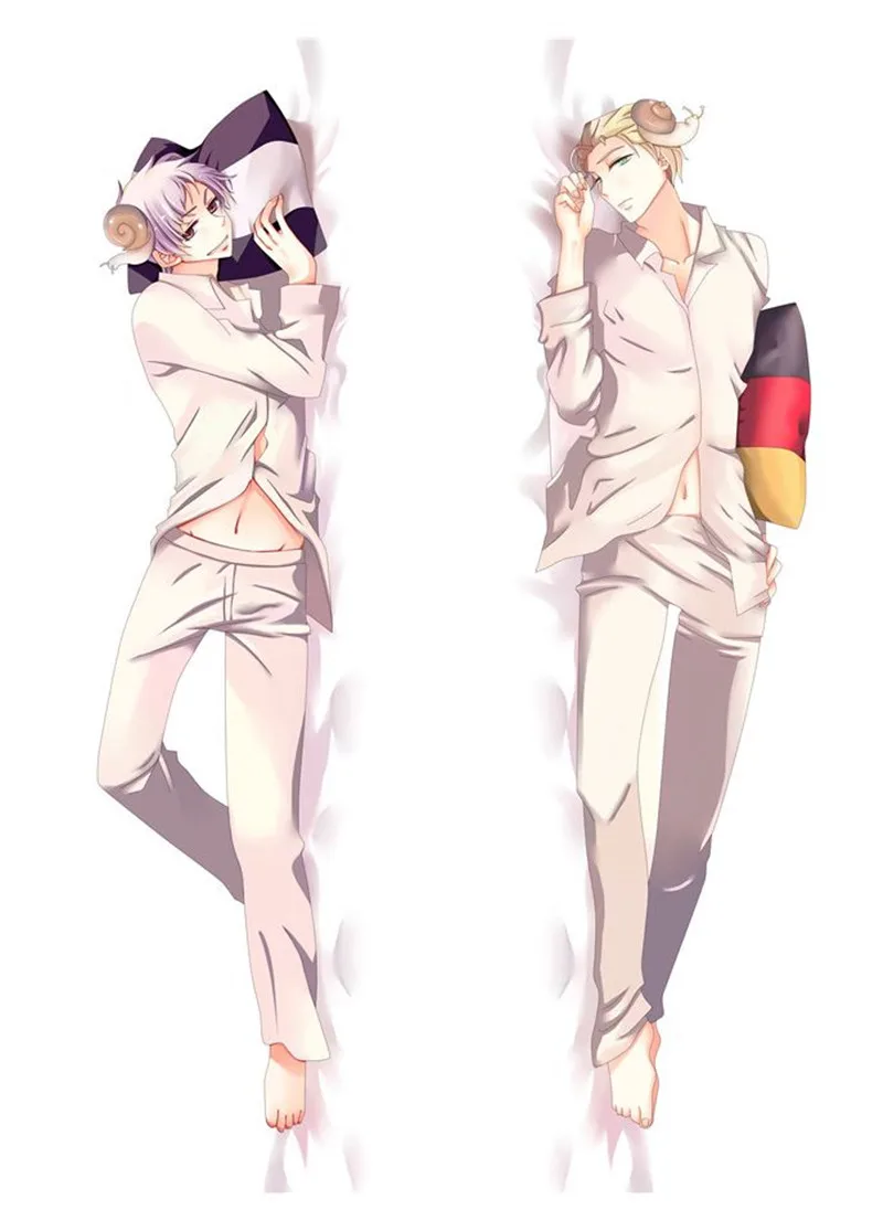*RARE* Hetalia Body Pillow cover Canada and Germany