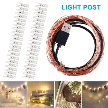 

Solar String Lights 20, 50, 100 LED Copper Wire Star String Lights Indoor and Outdoor for Garden Courtyard Home Party QJ