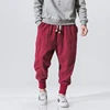 Pantalon sarouel Style chinois pour homme, Streetwear décontracté, en coton et lin, survêtement longueur cheville, M-5XL ► Photo 3/6