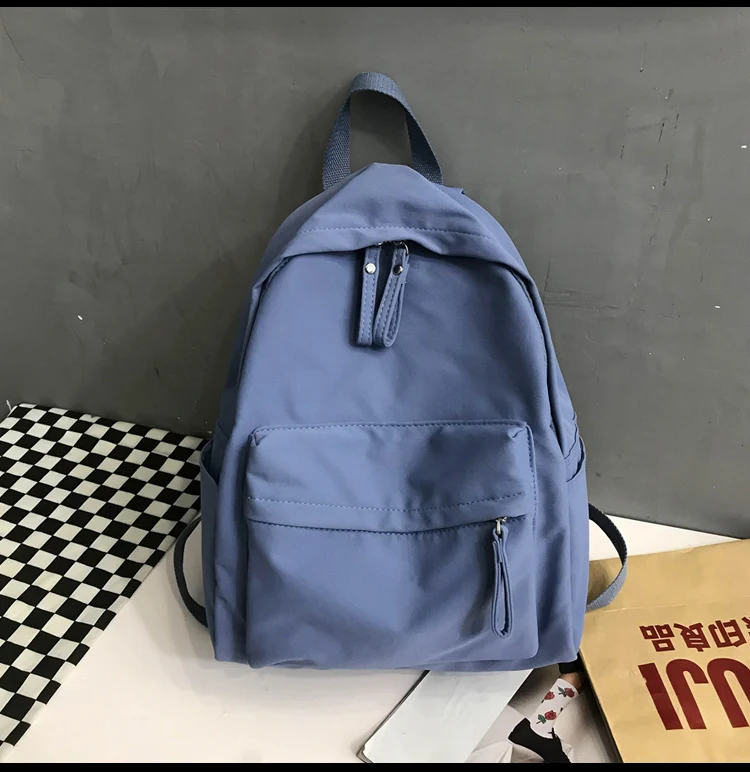 Everyday Backpack Canvas Women Backpack Anti-theft Shoulder Bag New School Bag For Teenager Girls School Backapck Female