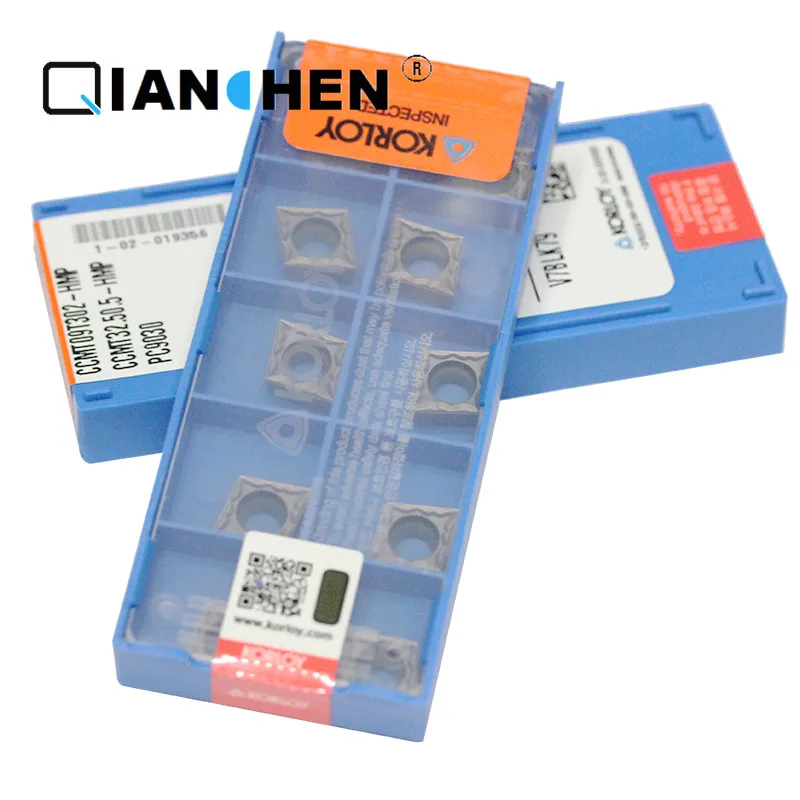 Оригинальные Корея KORLOY CCMT09T302-HMP PC9030 CCMT09T304-C25 NC6210(10 шт./лот) Высокое качество расточка вставка инструмента