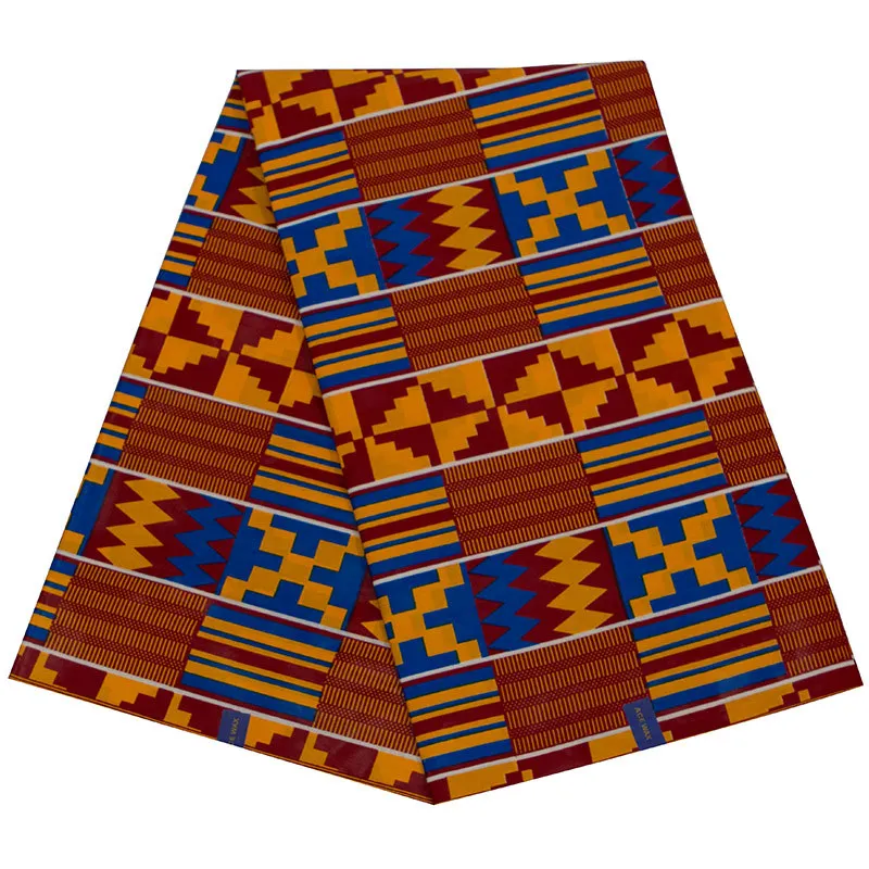 Real Wax Ankara Prints Kente Fabric Sewing African Dress Tissu Patchwork Making Craft Loincloth 100% Cotton Top Quality Material 14 Real Wax Ankara Prints Kente Fabric Sewing African Dress Tissu Patchwork Making Craft Loincloth 100% Cotton Top Quality Material