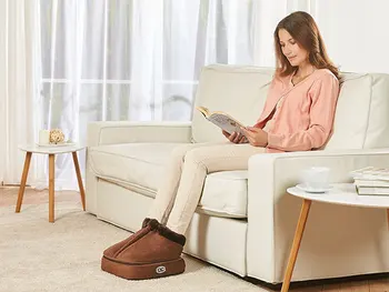 

Electric Therapy Foot Massager Shiatsu Vibrating Leg Pressure Massage 2in1 Automaton Heating For Thigh Relaxation Calms Tired