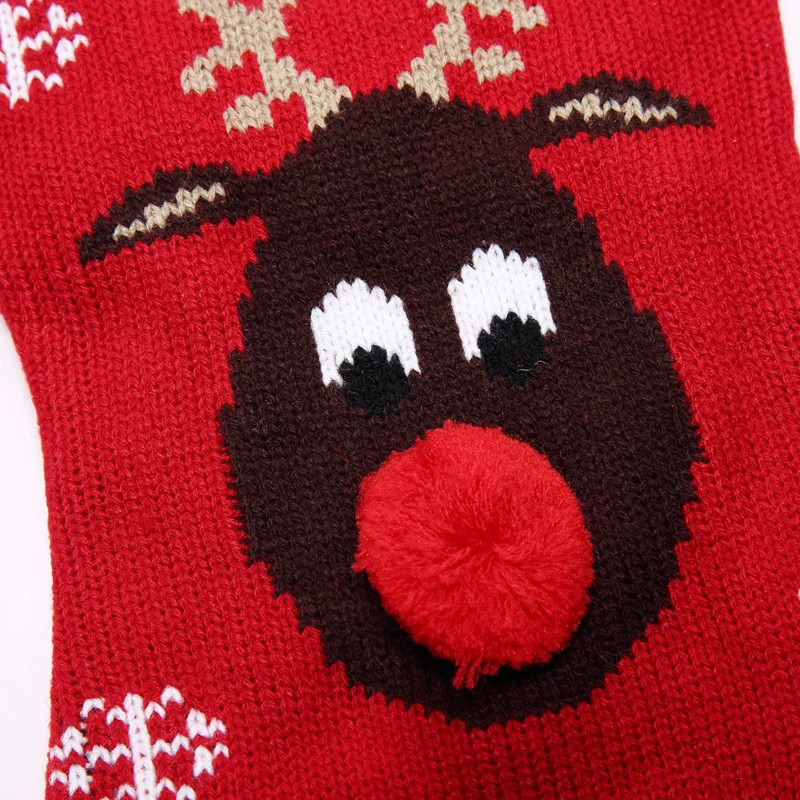 Benepaw Warm Knitted Dog Christmas Sweater Winter Cartoon Reindeer Chihuahua Pet Clothes For Small Medium Dogs Clothing