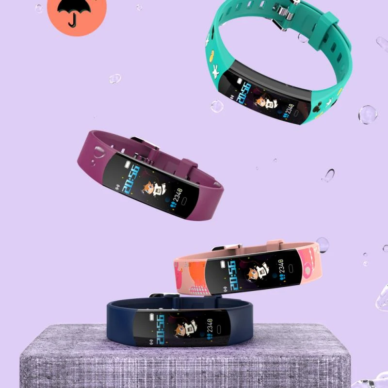2021 New Children's Smart Bracelet Heart Rate Sleep Monitoring Movement Step Counting Youth Bluetooth-compatible Smart Watch
