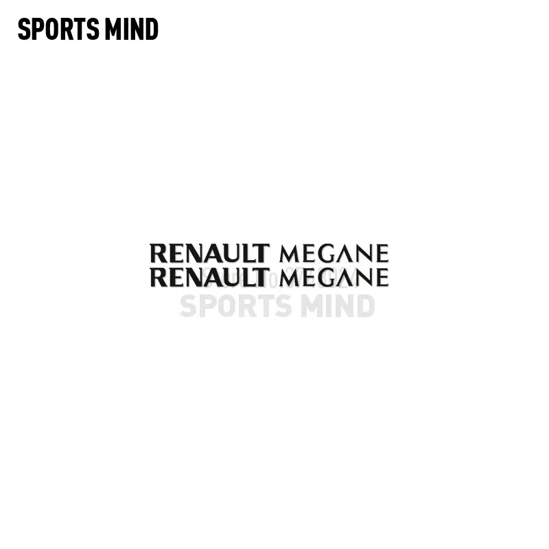 2 шт. наклейки для автомобиля наклейка Renault Megane 3 ii i 4 RS GT Line Trophy аксессуары