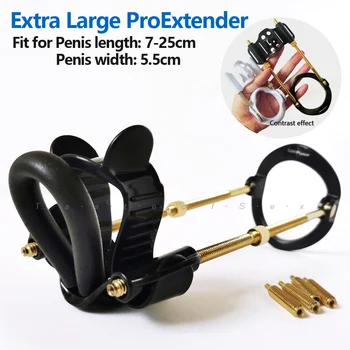 Extra Large Extender Penis Extension Penis Enlargement Medical Penis Pump Enlarger Stretcher Enhancement Kit Sex Toy For Men 1