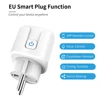 Tuya EU WIFI Smart Socket 16A Adapter Supports  Wireless Remote Voice Control Power Monitor Timer Outlet Plug for Google Home Al ► Photo 3/6
