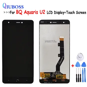 

5.2"for BQ Aquaris U2 LCD Display+Touch Screen Tools Glass Panel For BQ U2 Lite lcd free toolsTested