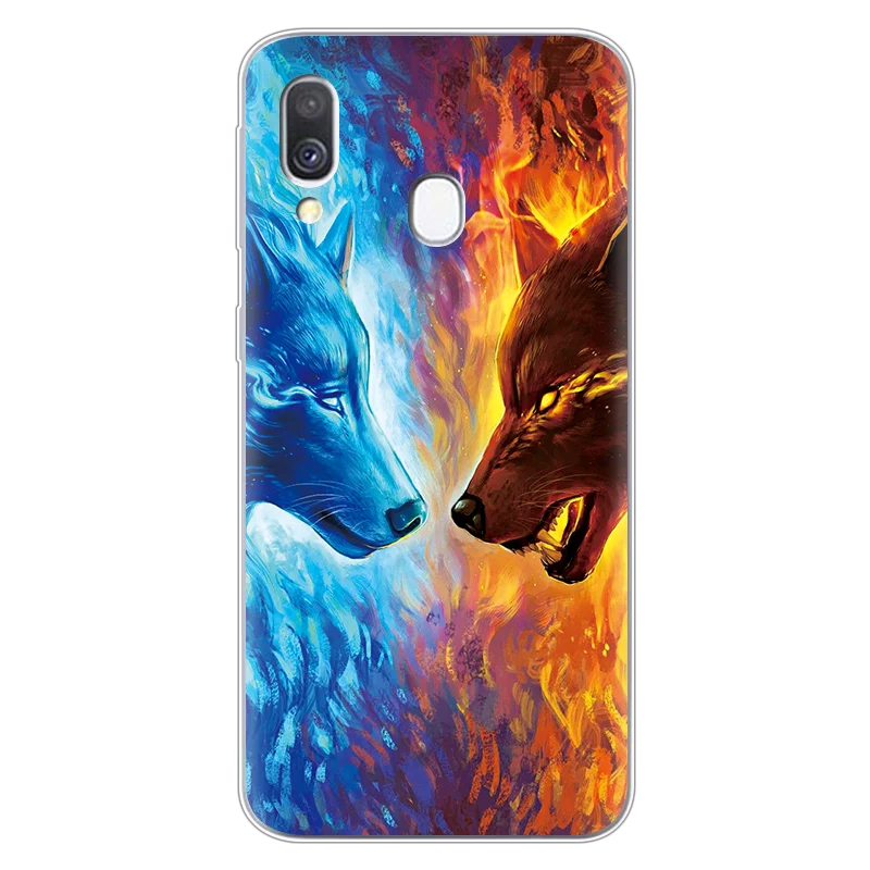 2langpk Роскошный чехол для телефона с рисунком в виде животного для samsung Galaxy A40 A30 A50 A70 A60 A10 модный силиконовый мягкий ТПУ покрытие для чехла - Цвет: 2langpk