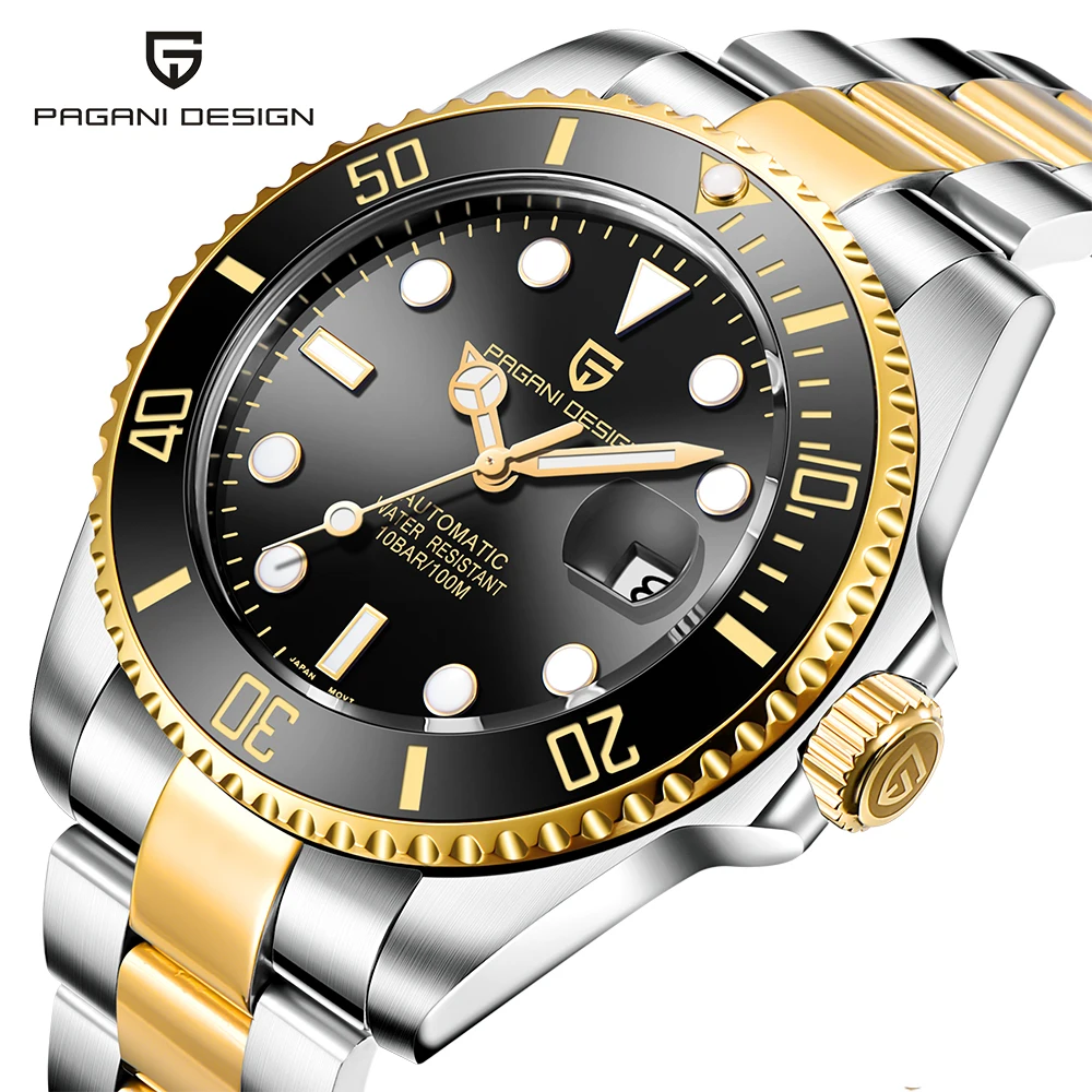 

PAGANI DESIGN Men Watch Fashion Brand Creative Luxury Men Watch Luminous Leisure Calendar Automatic Waterproof Mechanical Watch