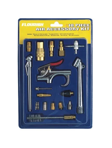 

Ningbo Ding Pneumatic Tools Iron American-Style Quick Connector 18 Pieces