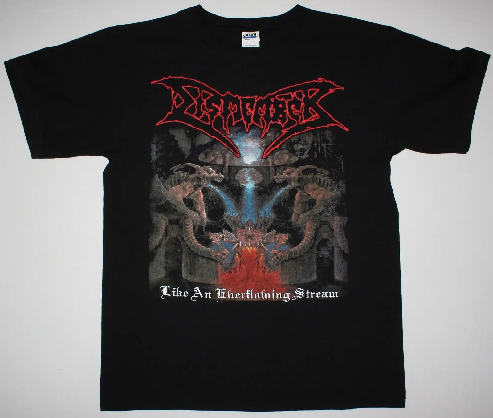 DISMEMBER LIKE AN EVERFLOWING STREAM DEATH CARCASS NEW BLACK T-SHIRT |