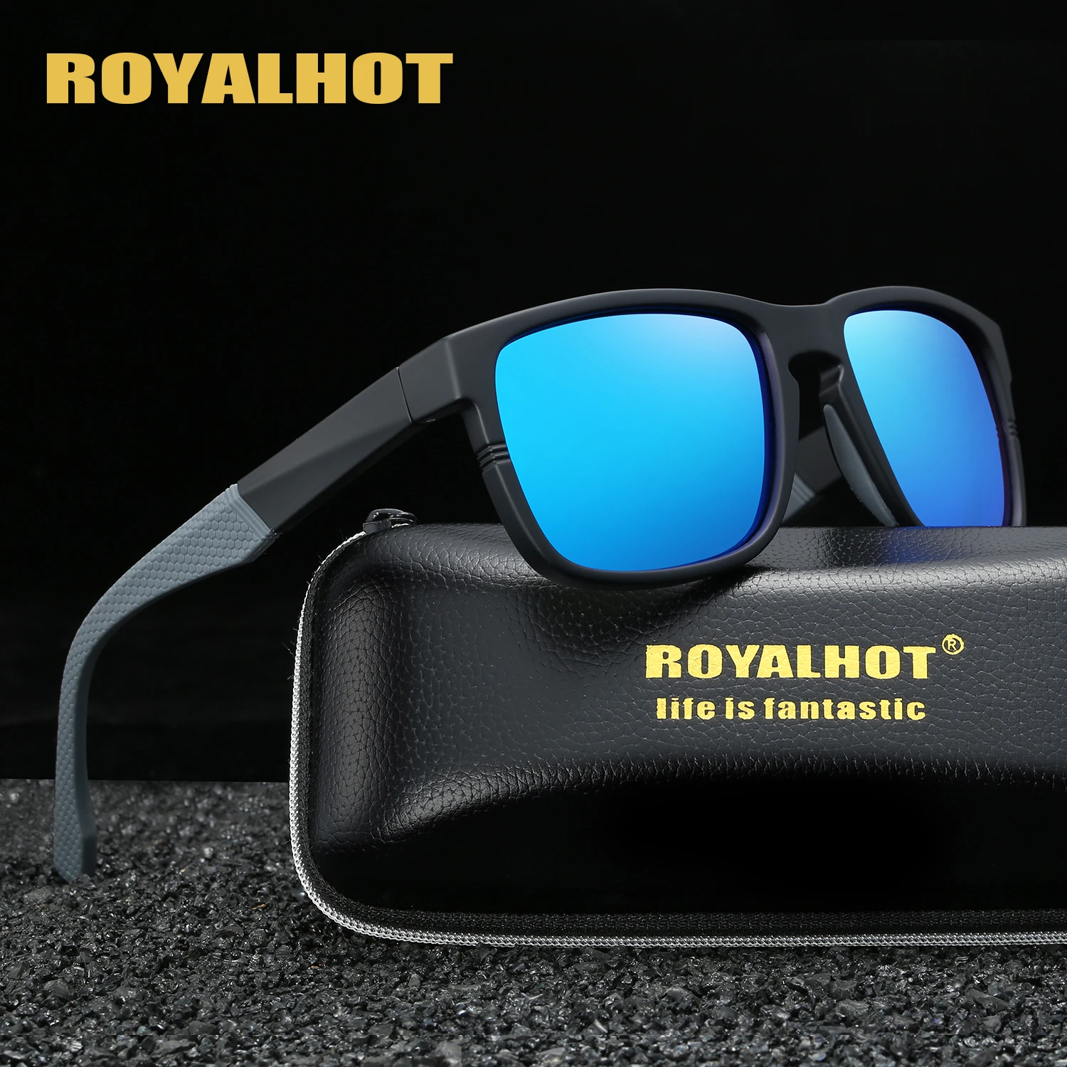 RoyalHot, поляризационные солнцезащитные очки для мужчин и женщин, эластичные, удобные, TR90, оправа, для вождения, солнцезащитные очки, оттенки, Oculos masculino, мужские, 90080