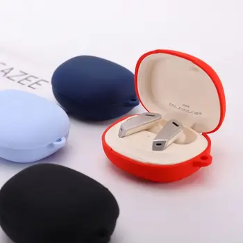 

Dust-proof Protective Cover Soft Silicone Case with Carabiner for EDIFIER TWS NB2 Bluetooth Headphones