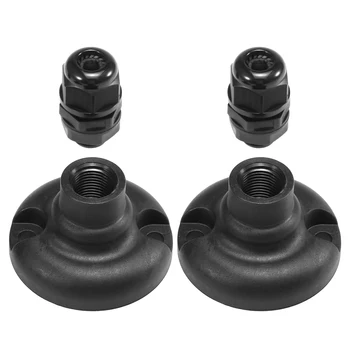 

1 Pair Kayak Canopy Mount Base Hardware Kit for Boat Canoe Awning Sun Shade mattress valve