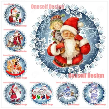 

beaded embroidery diamond painting full square Santa Claus diy diamond embroidery full set 5d diamond mosaic sale Christmas gif