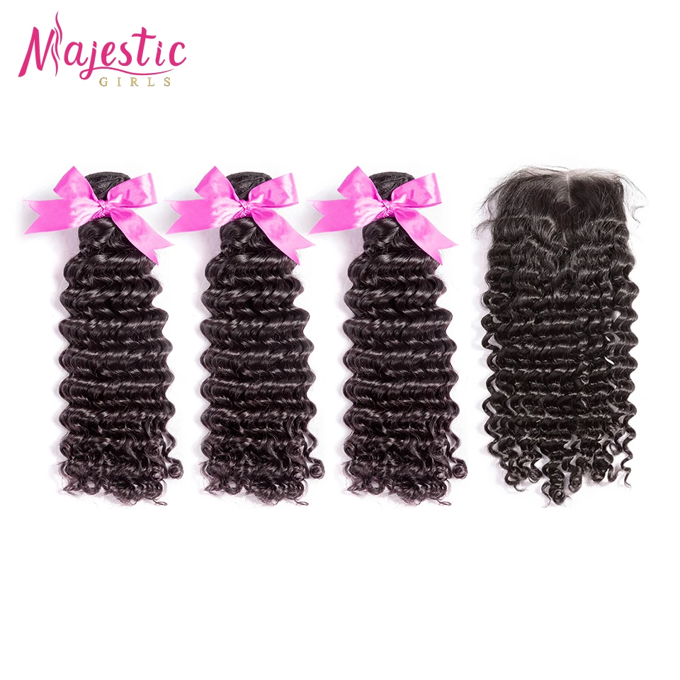 OneCut волосы глубокая волна 8 &quot-32 дюйма P бразильские Remy натуральный цвет кудрявые