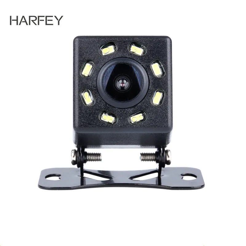 

Harfey 648*488 8 LED Display Plastic pixels wire HD Universal Car Rearview Camera Reverse Parking Backup Monitor Kit CCD CMOS