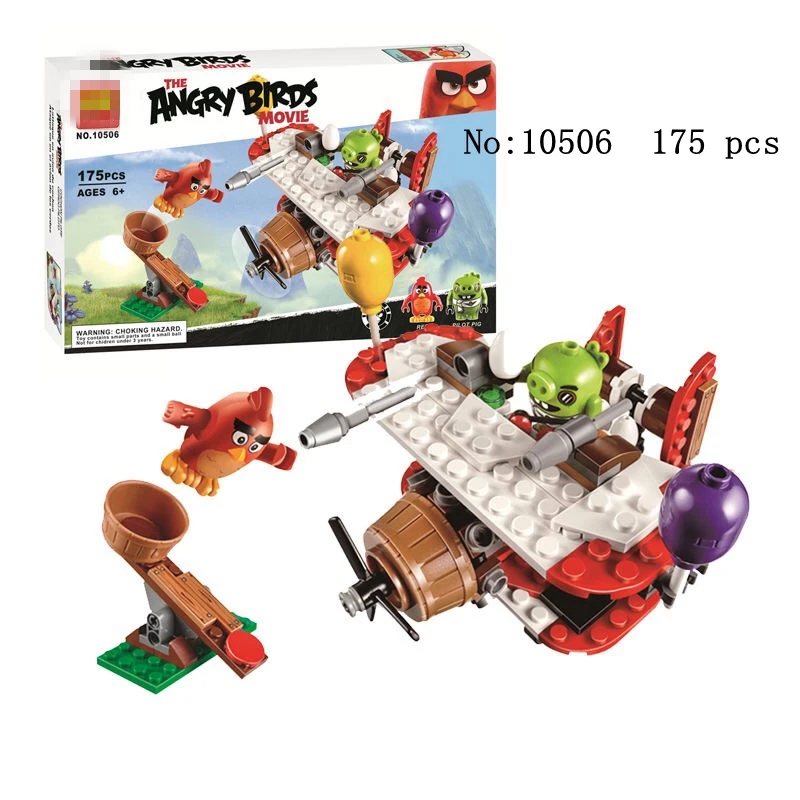 10505 10506 10507 10508 10509 10510 серии Angry Birds изображающие пятачка побег свинья замок из