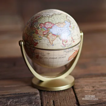 

Geography Map Globe Rotating Illuminated for Home School Office Desktop Bookcase Decor Teaching Tool Exquisite Gift