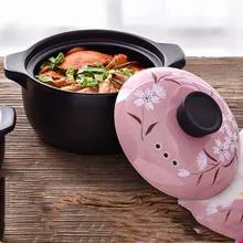 Креативный керамический молочный/суповый горшок антипригарный высокотемпературный чайник керамический подарок кастрюля суп, каша тушеная кастрюля