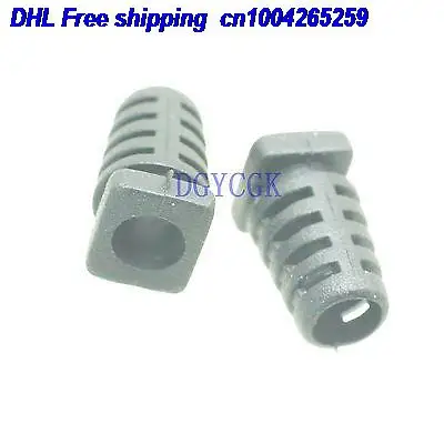 DHL 2000 шт. мягкий защитный шланг для Micro USB Диаметр 3,5 мм кабель Снятие напряжения черный резиновый разъем 22-ct