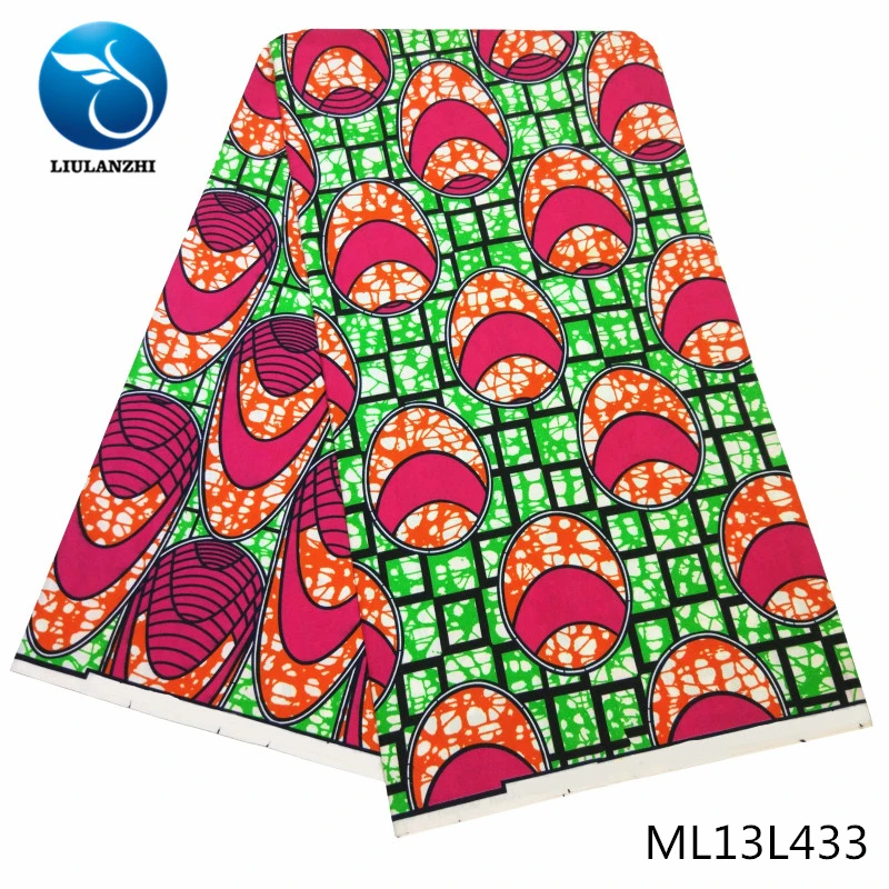 LIULANZHI Анкара воск стиль Африканский Воск нигерийские принты для восковой одежды 6 ярдов Анкара печать ML13L428-443