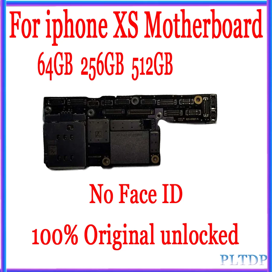 

Motherboard For iPhone XS Unlocked iCloud Mainboard with/No Face ID 100% Original Logic Board Good Working