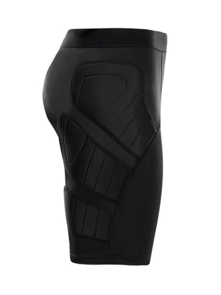 New Padded Compression Shirts Pants Shorts Chest Protector Heart Guard Sternum Protection for Soccer Paintball Football Clothes