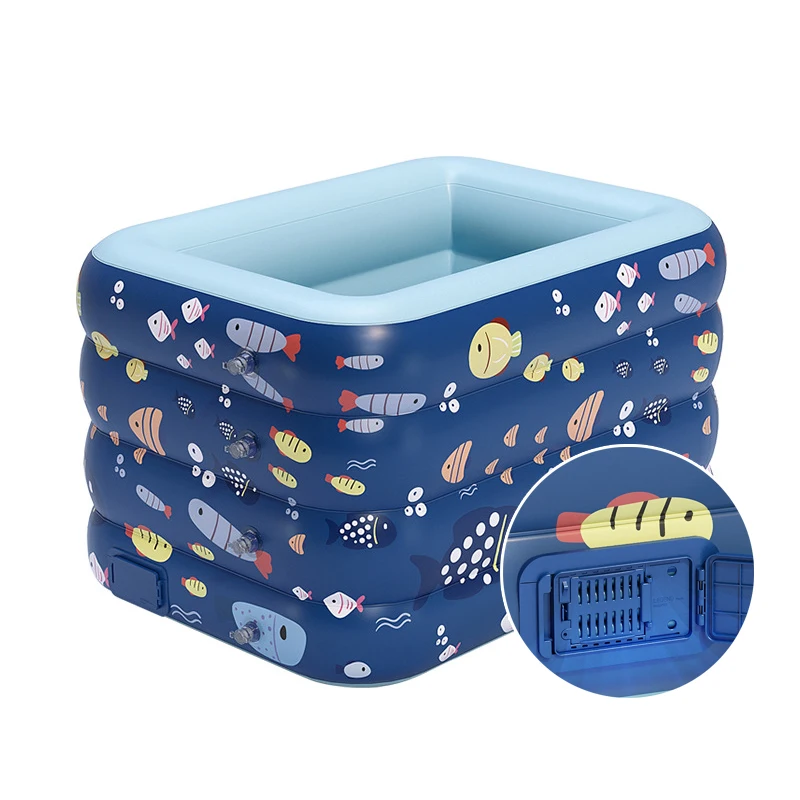 

summer wireless automatic inflatable swimming pool for family kids baby large outdoor PVC pool baby child home swimming pool